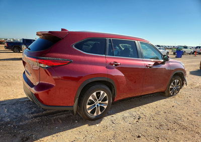 2023 Toyota Highlander Xle, пошкодження: Бік, Copart лот 57392436, фото 3 з 6