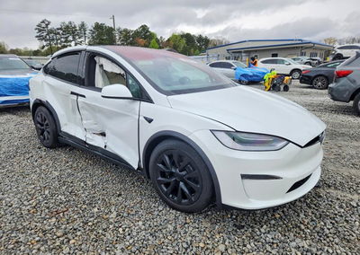 2023 Tesla Model X, uszkodzenie: Bok, Copart lot 46000766, zdjęcie 4 z 14