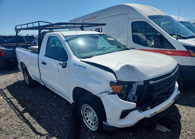 2022 Chevrolet Silverado C1500, daño Frontal, Copart lote 99565905, foto 4 de 6