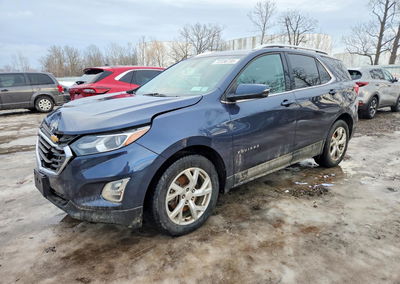 2019 Chevrolet Equinox Lt, Front End damage, Copart lot 72336735