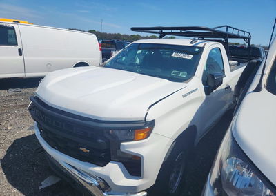 2022 Chevrolet Silverado C1500, daño Frontal, Copart lote 99565905