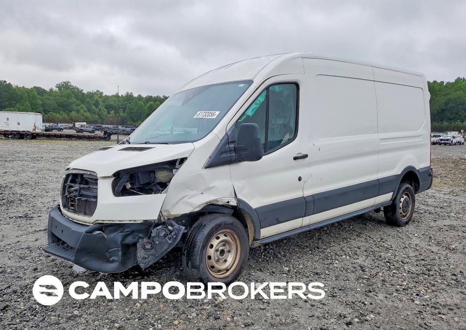 2019 Ford Transit 250 Delivery Van, daño Frontal, Copart lote 61732056
