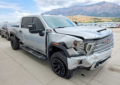 2020 Gmc Sierra K2500 Denali, daño Frontal, Copart lote 61733266, foto 4 de 12