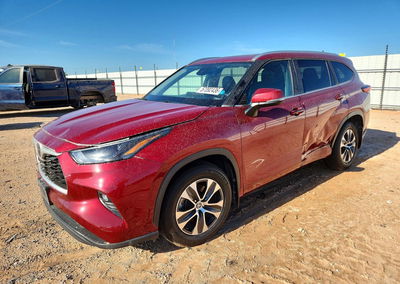 2023 Toyota Highlander Xle, пошкодження: Бік, Copart лот 57392436