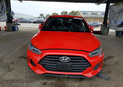 2019 Hyundai Veloster 2.0l, daño Frontal, Copart lote 63678476, foto 5 de 6
