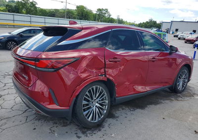 2023 Lexus Rx 350h Luxury, daño Lateral, Copart lote 58071766, foto 3 de 6