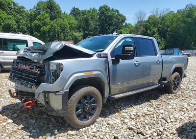 2024 Gmc Sierra K2500 At4, daño Frontal, Copart lote 58351166