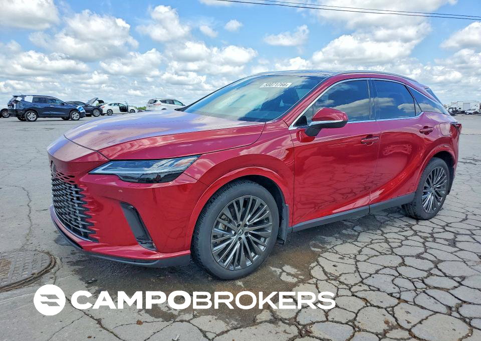 2023 Lexus Rx 350h Luxury, daño Lateral, Copart lote 58071766