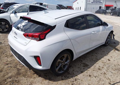 2019 Hyundai Veloster 2.0, daño Frontal, Iaai lote 45640440, foto 4 de 6