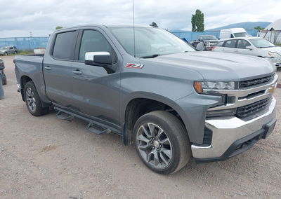 2021 Chevrolet Silverado 1500 4wd  Short Bed Lt, daño Lateral izquierdo, Iaai lote 45474591