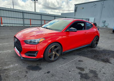 2020 Hyundai Veloster N Base, daño Techo, Copart lote 59555036