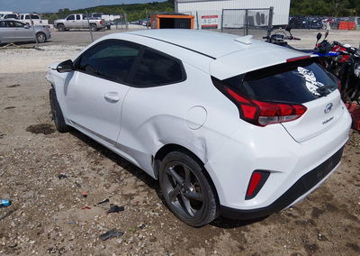 2019 Hyundai Veloster 2.0, daño Frontal, Iaai lote 45640440, foto 3 de 6