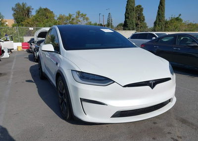2022 Tesla Model X Dual Motor All-wheel Drive/plaid Tri Motor All-wheel Drive, uszkodzenie: Tył, Iaai lot 45337874