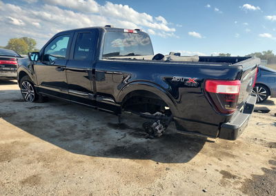 2023 Ford F150 Super Cab, daño Lateral, Copart lote 95390435, foto 2 de 6
