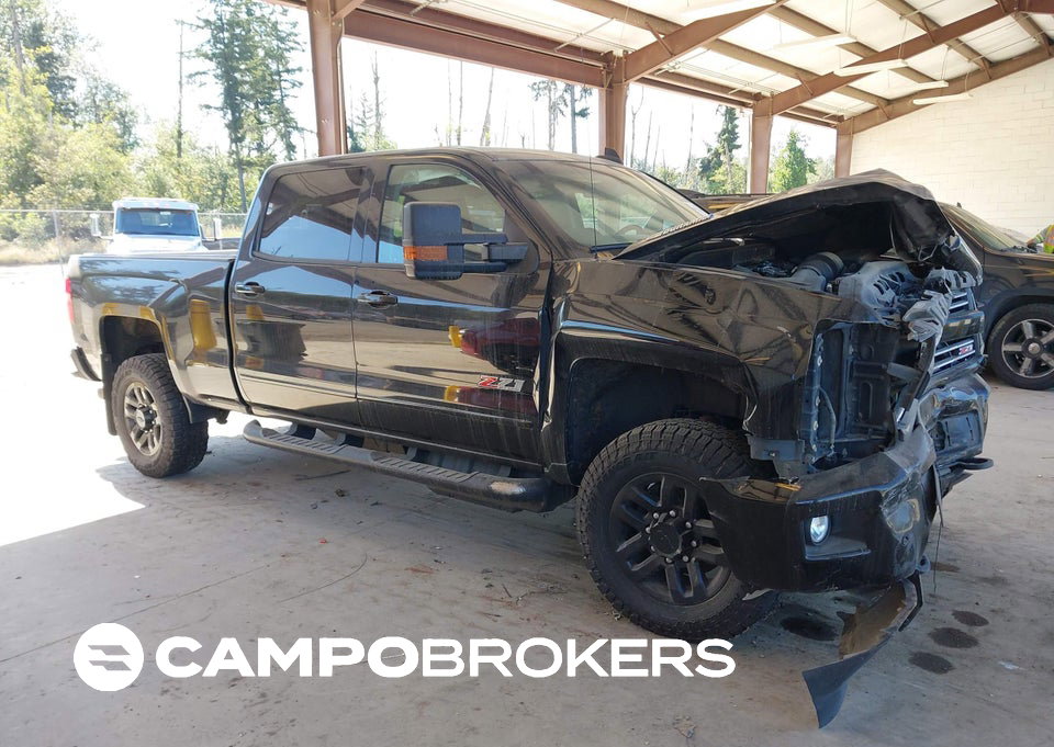 2019 Chevrolet Silverado 2500hd Ltz, daño Frontal, Iaai lote 45123181