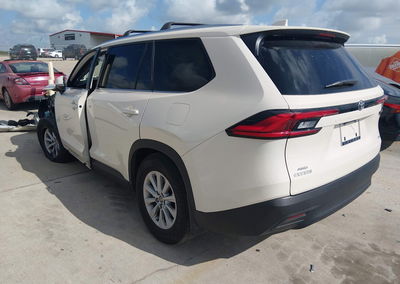 2024 Toyota Grand Highlander Xle, пошкодження: Передня частина, Iaai лот 45535295, фото 3 з 6