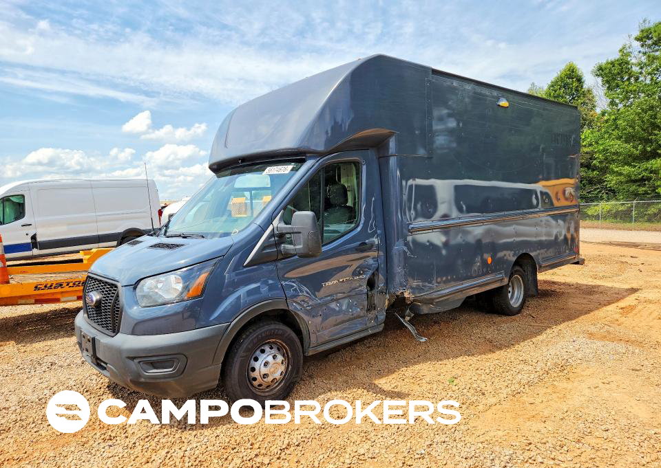 2021 Ford Transit Delivery Truck, uszkodzenie: Bok, Copart lot 56174676