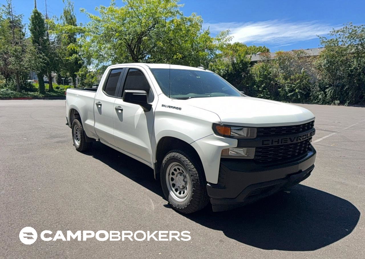 2019 Chevrolet Silverado C1500, daño Abolladuras/rayones menores, Copart lote 63579436