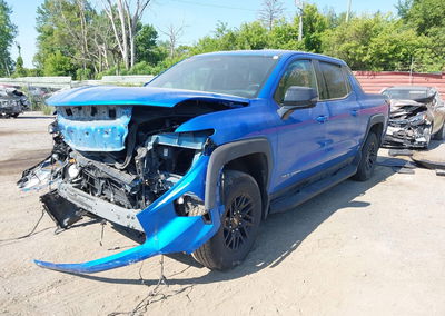 2025 Chevrolet Silverado Ev Lt, daño Frontal, Iaai lote 45301026, foto 2 de 6
