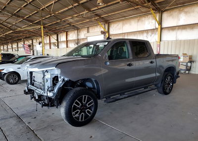 2025 Chevrolet Silverado K1500 Lt Trail Boss, Front End damage, Copart lot 57820066