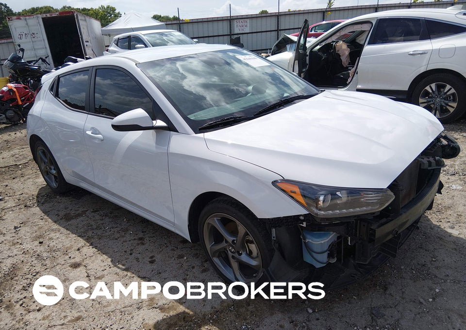 2019 Hyundai Veloster 2.0, daño Frontal, Iaai lote 45640440