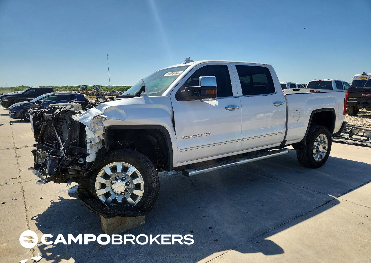 2019 Gmc Sierra K2500 Denali, uszkodzenie: Przód, Copart lot 60009496