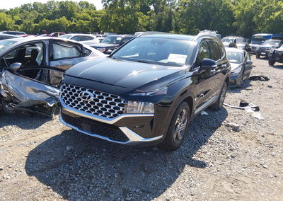 2023 Hyundai Santa Fe Sel, Right Side damage, Iaai lot 45464618, photo 2 of 16
