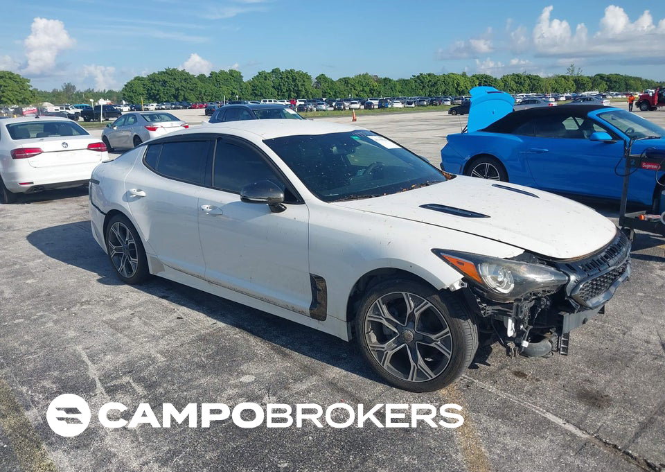 2020 Kia Stinger Gt-line, daño Front & Rear, Iaai lote 45755916