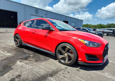 2020 Hyundai Veloster N Base, daño Techo, Copart lote 59555036, foto 4 de 6