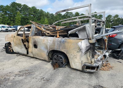 2020 Chevrolet Silverado C1500, daño Incendio, Copart lote 65978595, foto 2 de 6