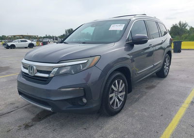2020 Honda Pilot 2wd Ex-l W/navi, uszkodzenie: Normal Wear & Tear, Iaai lot 45792494, zdjęcie 2 z 6