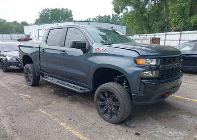 2019 Chevrolet Silverado 1500 Custom Trail Boss, uszkodzenie: Dach, Iaai lot 45681635
