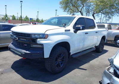 2021 Chevrolet Silverado 1500 4wd  Short Bed Lt Trail Boss, uszkodzenie: Theft, Iaai lot 45340289, zdjęcie 2 z 6