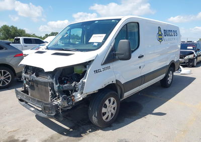 2019 Ford Transit-250, daño Frontal derecho, Iaai lote 45525909, foto 2 de 6
