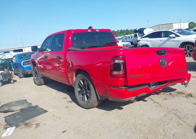 2023 Ram 1500 Lone Star  4x4 5'7 Box, daño Trasero derecho, Iaai lote 45229477, foto 3 de 6