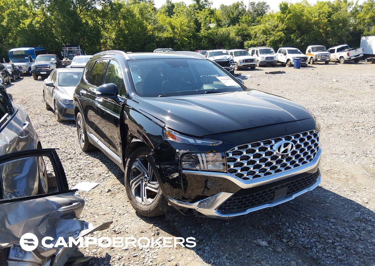 2023 Hyundai Santa Fe Sel, Right Side damage, Iaai lot 45464618
