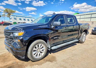 2022 Chevrolet Silverado K1500 Custom, uszkodzenie: Tył, Copart lot 50108816