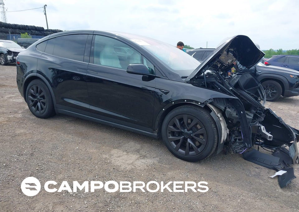 2023 Tesla Model X Dual Motor All-wheel Drive/standard Range, uszkodzenie: Przód, Iaai lot 45495673