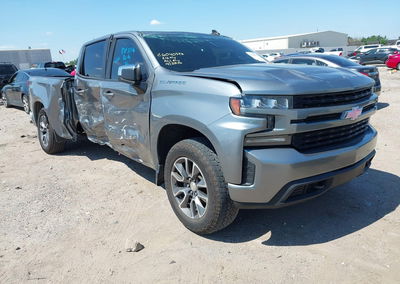 2020 Chevrolet Silverado 1500 4wd  Standard Bed Lt, Rollover damage, Iaai lot 45098357