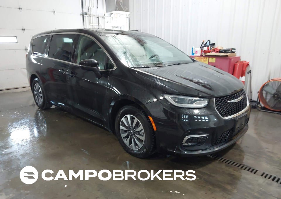 2023 Chrysler Pacifica Hybrid Touring L, пошкодження: Left & Right Side, Iaai лот 45293971