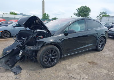 2023 Tesla Model X Dual Motor All-wheel Drive/standard Range, uszkodzenie: Przód, Iaai lot 45495673, zdjęcie 2 z 14