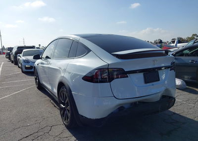 2022 Tesla Model X Dual Motor All-wheel Drive/plaid Tri Motor All-wheel Drive, uszkodzenie: Tył, Iaai lot 45337874, zdjęcie