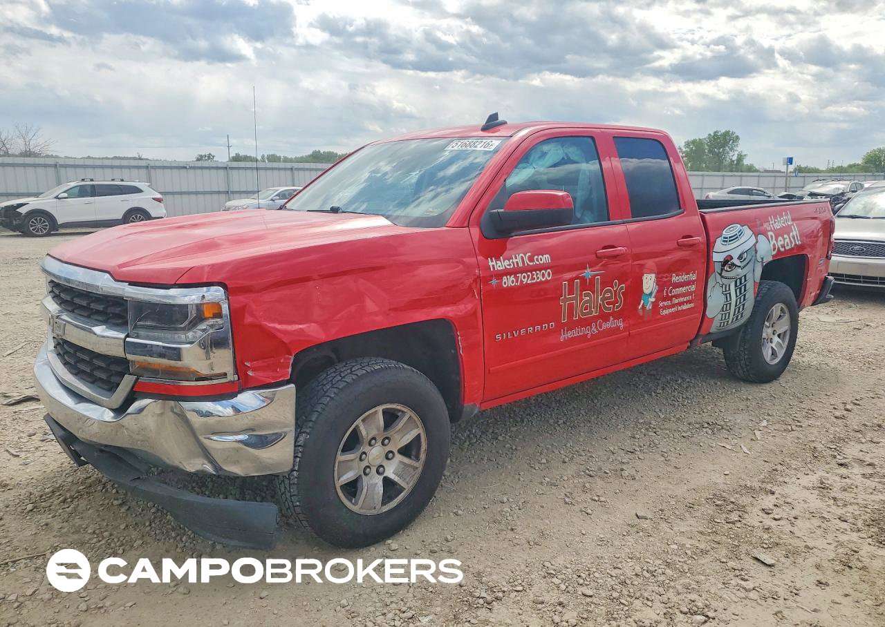 2019 Chevrolet Silverado Ld K1500 Lt, uszkodzenie: Przód, Copart lot 51688216