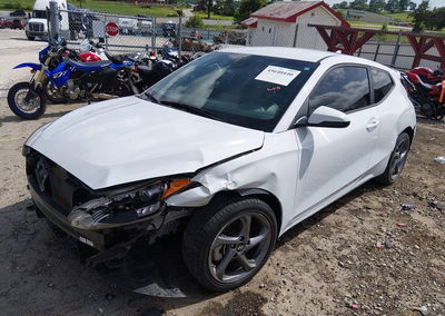2019 Hyundai Veloster 2.0, daño Frontal, Iaai lote 45640440, foto 2 de 6