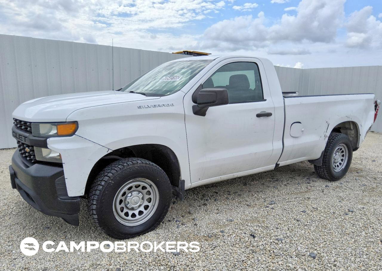 2021 Chevrolet Silverado C1500, uszkodzenie: Tył, Copart lot 60645166