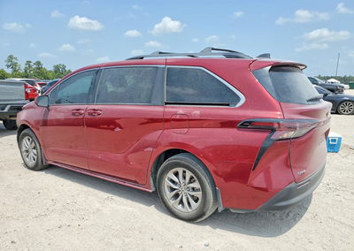 2025 Toyota Sienna Le, daño Frontal, Copart lote 63899026, foto 2 de 6