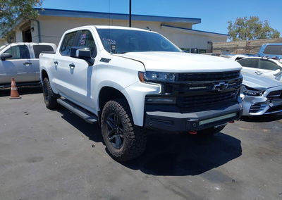 2021 Chevrolet Silverado 1500 4wd  Short Bed Lt Trail Boss, Theft damage, Iaai lot 45340289