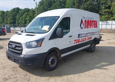 2020 Ford Transit-250, daño Trasero, Iaai lote 45478254, foto 2 de 6