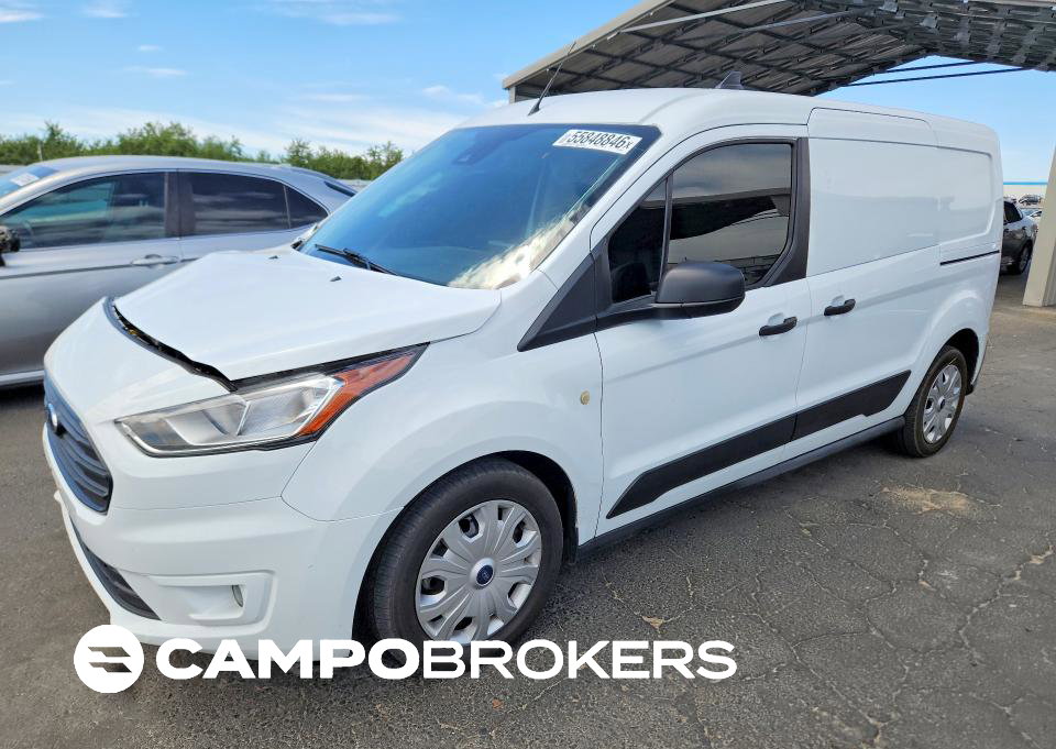 2019 Ford Transit Connect Xlt Delivery Van, daño Frontal, Copart lote 55848846