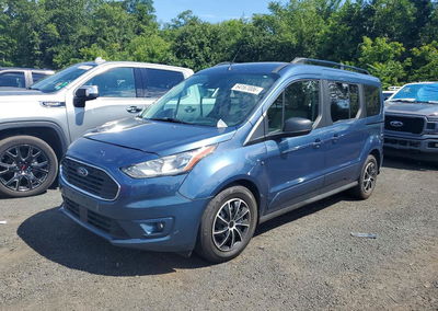 2019 Ford Transit Connect Xlt, daño Trasero, Copart lote 64167006